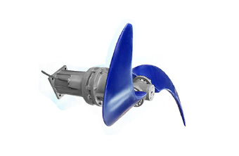 低速水下推進器 低速潛水推流器 氧化溝推進器創建水流